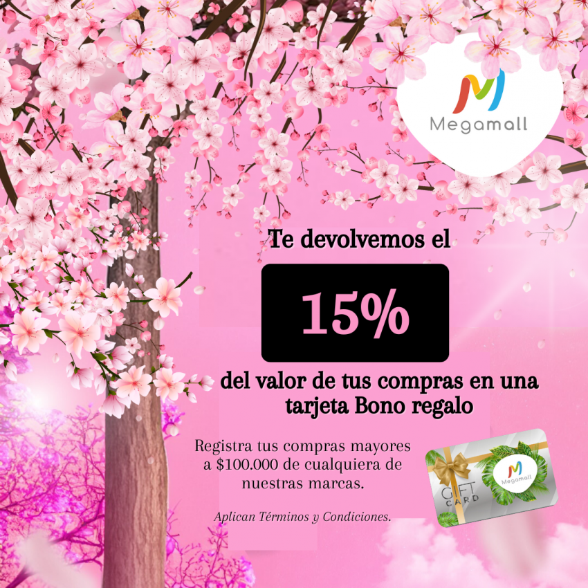 Foto principal de 15% CASHBACK EXCLUSIVO 08 DE MARZO